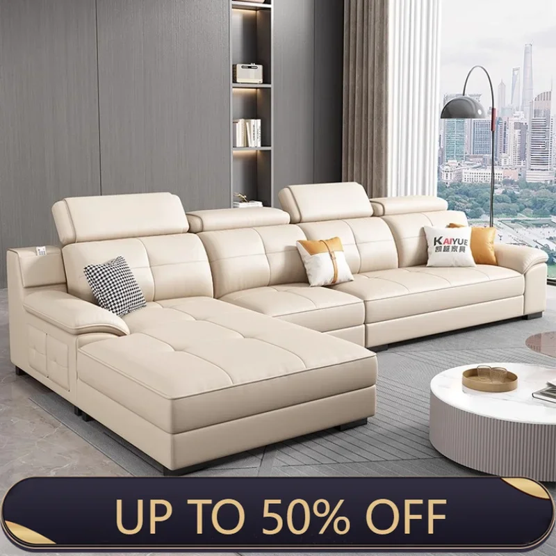 Home Cinema Sofa - Sofá Recto Estilo Celebridad de Internet,