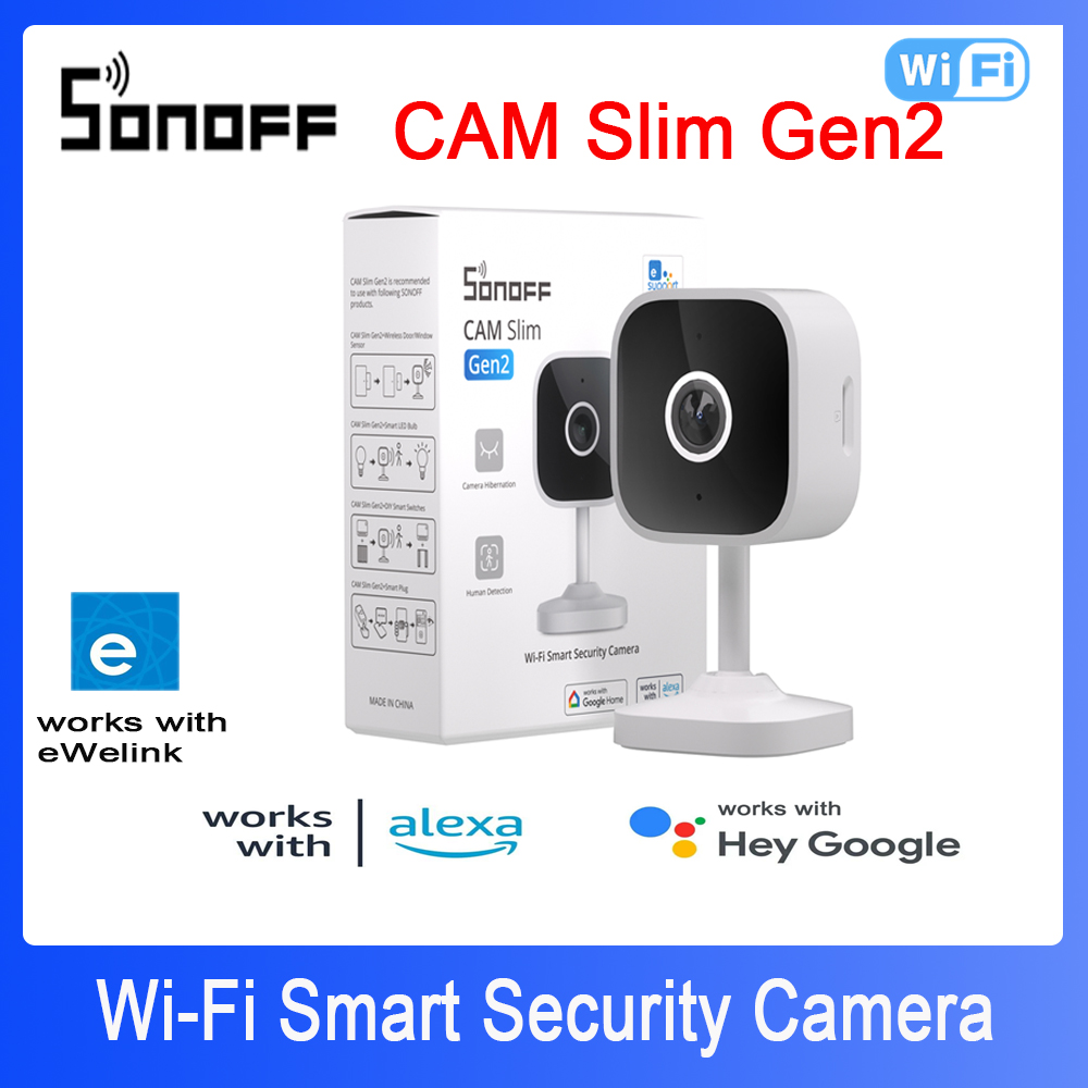 Home Cinema Hd - SONOFF CAM Slim Gen2 WiFi cámara