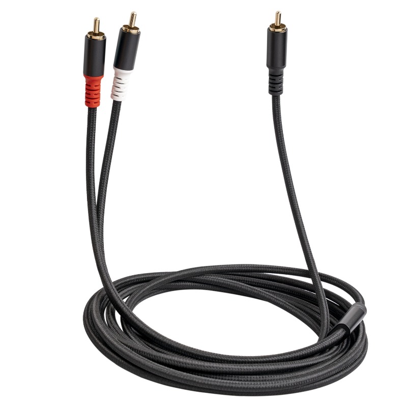 Home Cinema Solution - 1/2/3M 1 RCA macho a 2