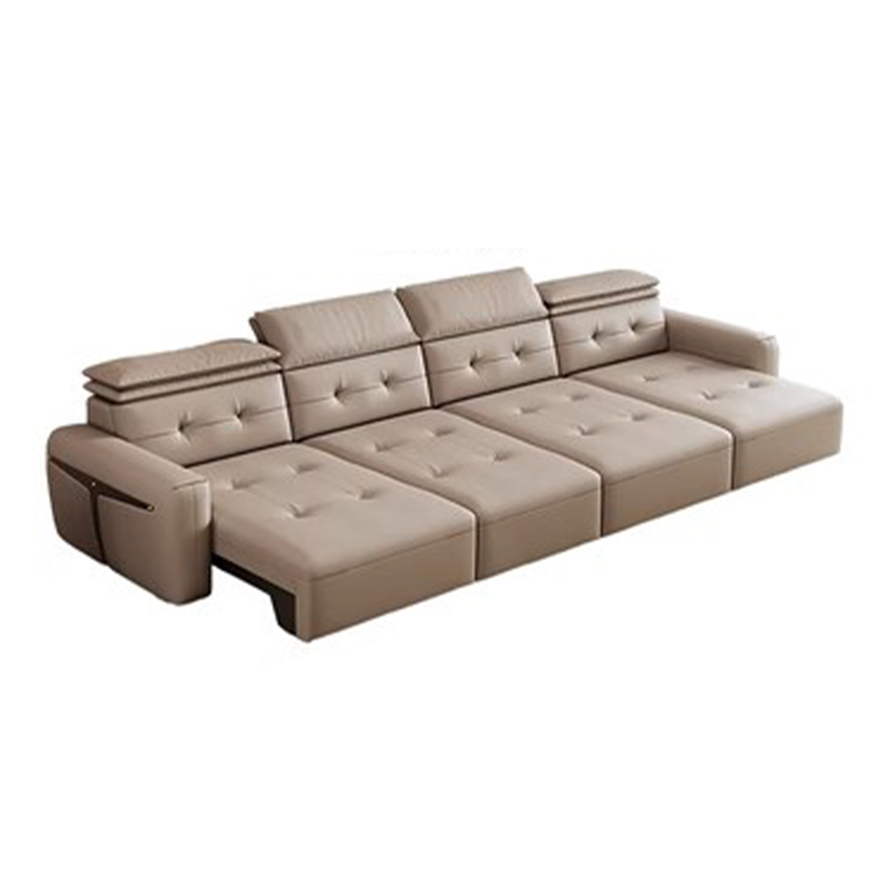 Home Cinema Sofa - Sofá Cama Eléctrico de Cuero Genuino
