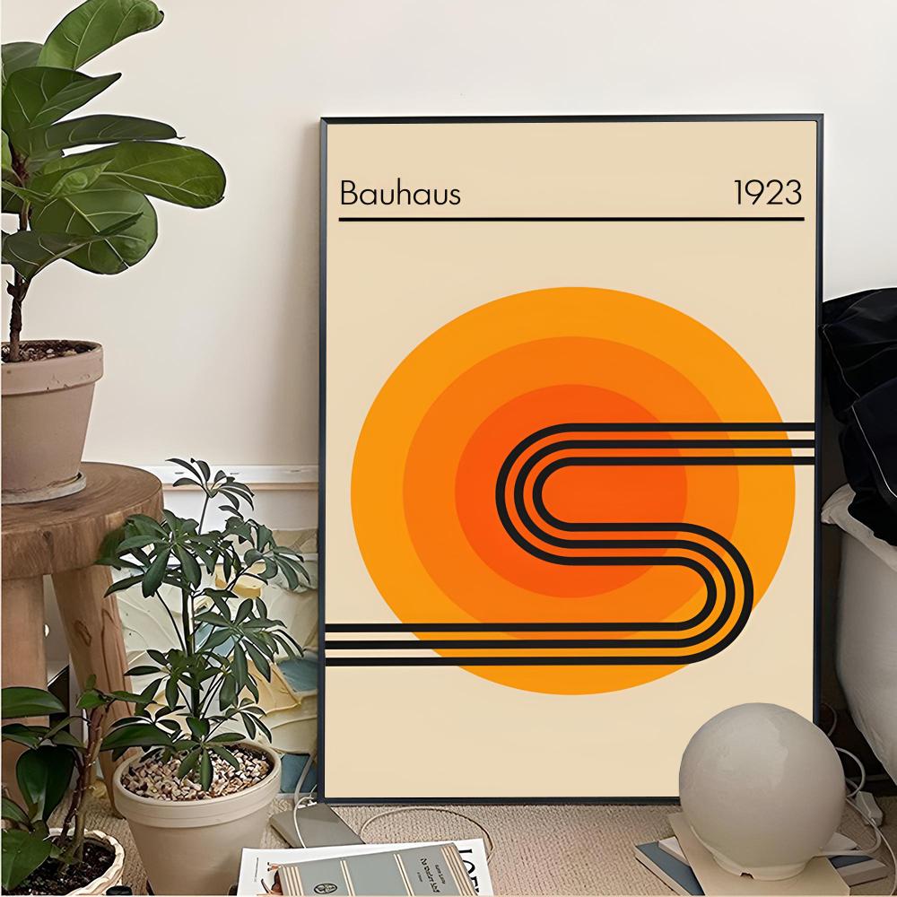 Pintura Geométrica Abstracta N - Home.Cinema Orange reseña y precio