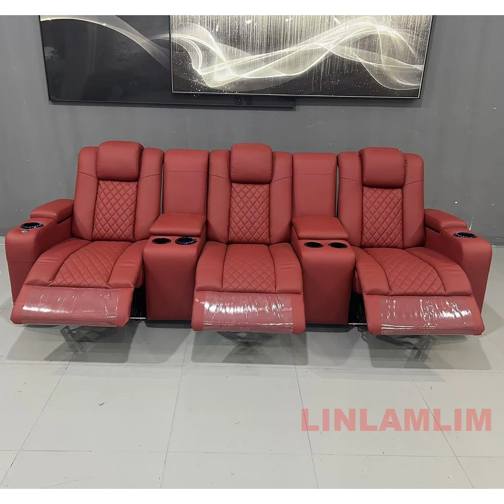 Linlamlim Sofá reclinable de l - Home Cinema Sofa reseña y precio