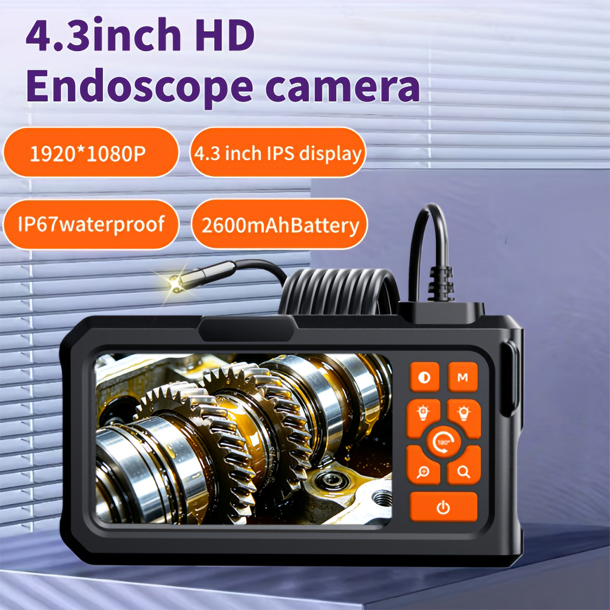 Cámara Endoscópica Industrial  - Home Cinema Hd reseña y precio