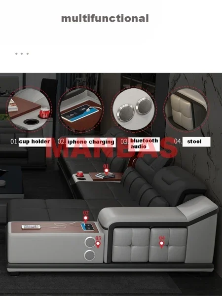 Conjunto de Sofá Seccional Mod - Home Cinema Sofa reseña y precio