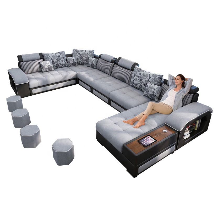 Nuevo Sofá Seccional en Forma  - Home Cinema Sofa reseña y precio