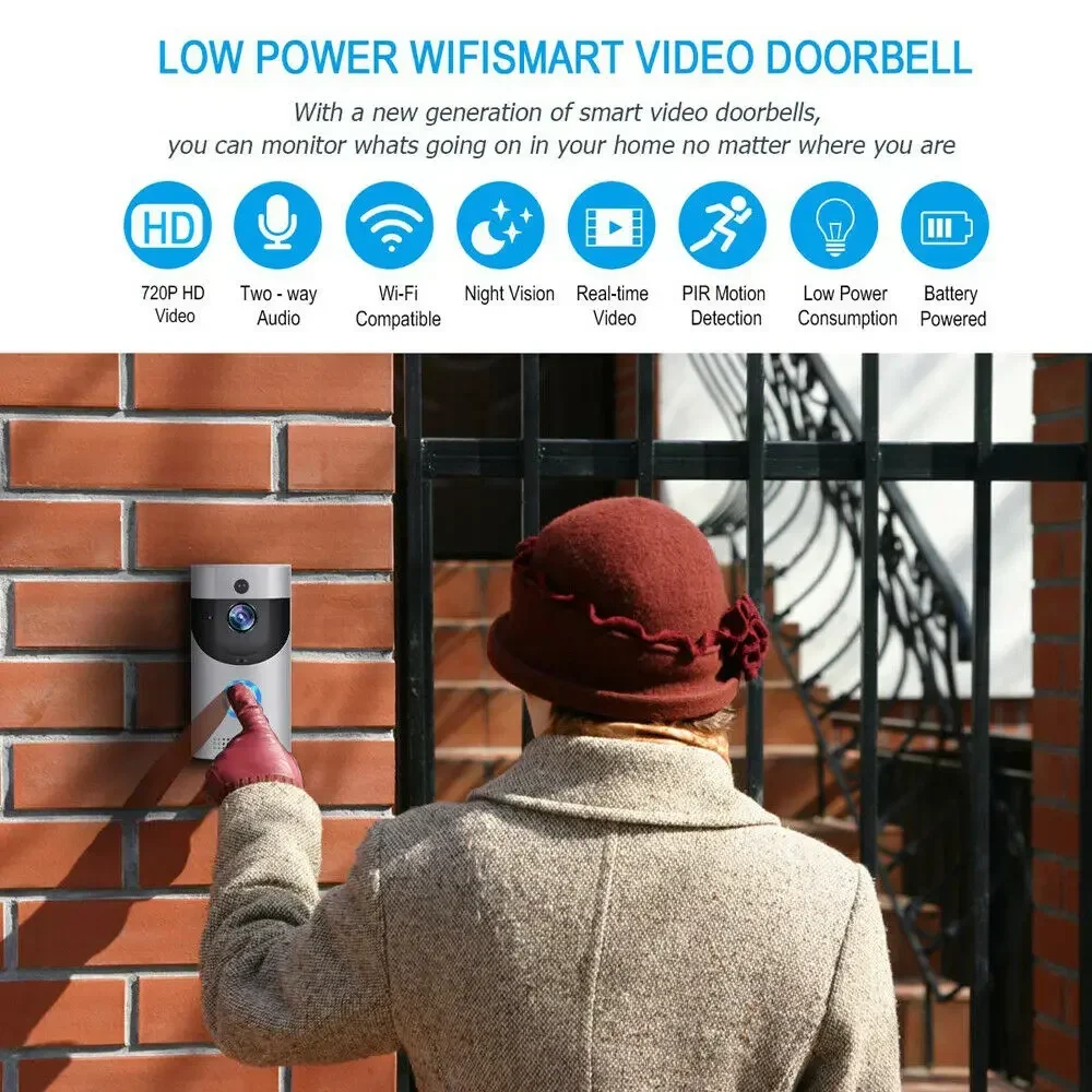 Timbre con cámara inalámbrica  - Home Cinema Hd reseña y precio