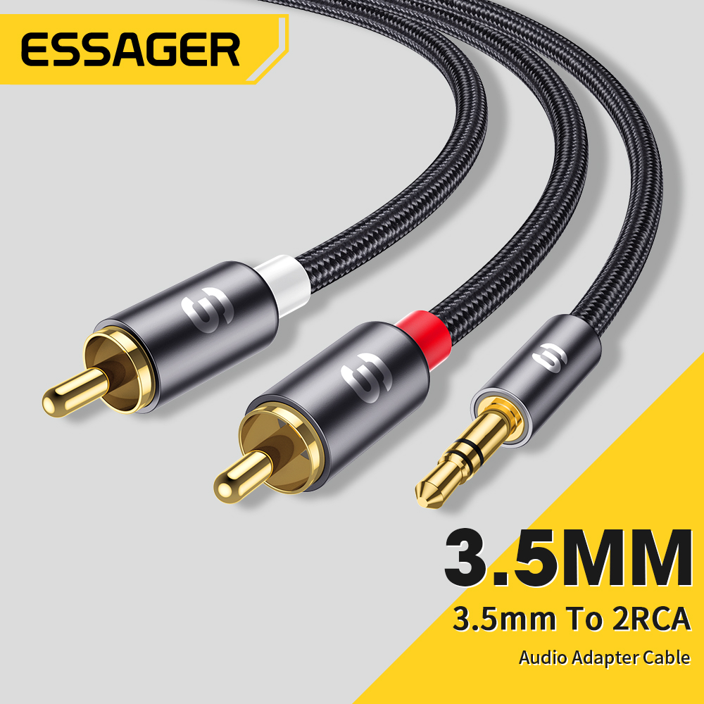Essager Cable de Audio RCA est - Home Cinema Solution reseña y precio