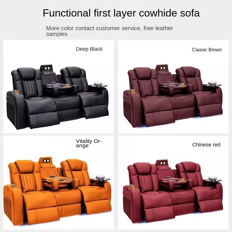 Juego de Sofás Reclinables de  - Home Cinema Sofa reseña y precio