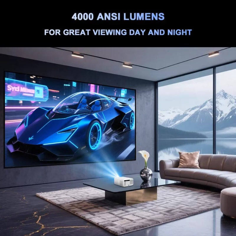 Proyector D10S 4K con Chip V66 - Home Cinema Mini reseña y precio