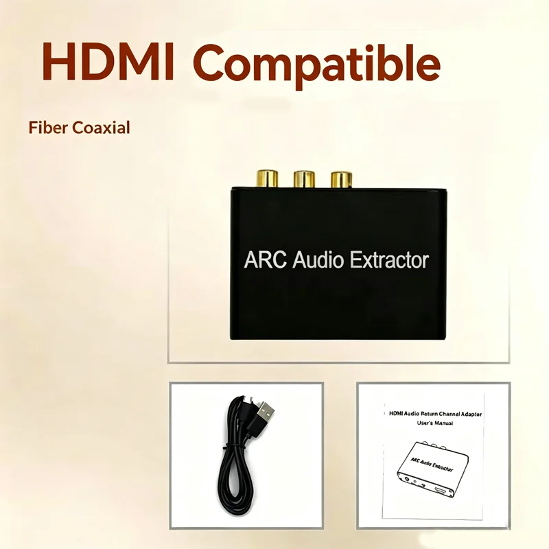 Extractor de Audio HDMI 4K Com - Home Cinema Hd reseña y precio