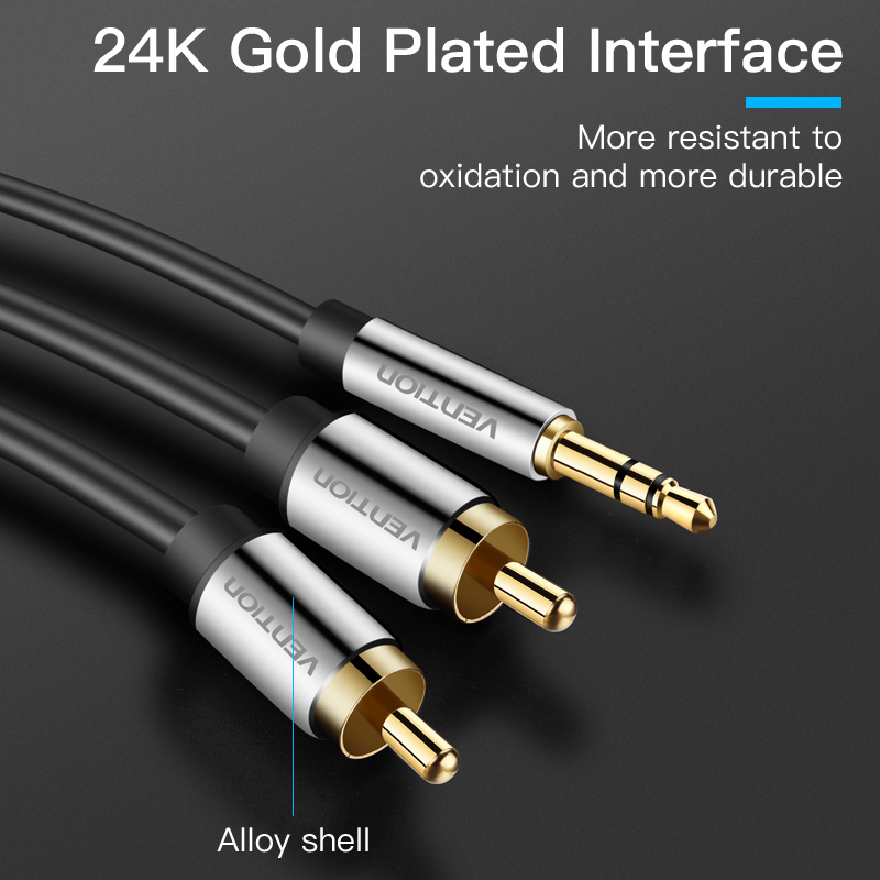Vention Cable RCA 3,5 a 2rca c - Home Cinema Solution reseña y precio